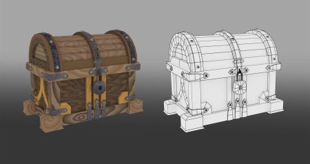 Сундук лоуполи