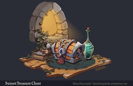 Сундук концепт арт