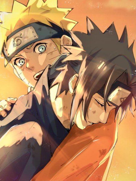 Наруто и саске