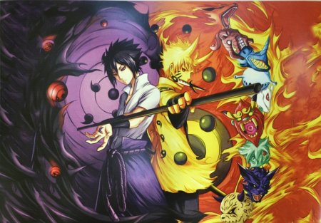 Наруто и саске шести путей