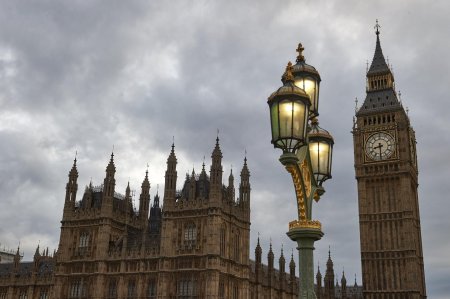 The house of parliament in london