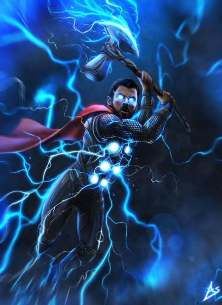 Тор война бесконечности арт