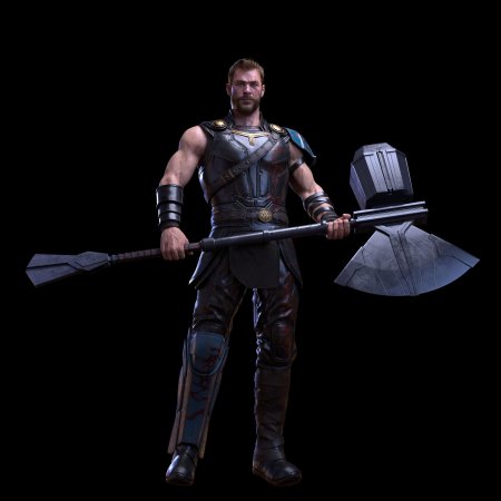 Тор с гром секирой