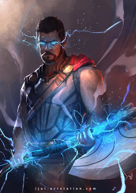 Гром секира тора арт