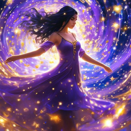 Девушка вселенная