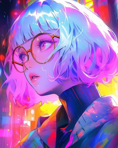 Рисунки девушек из аниме