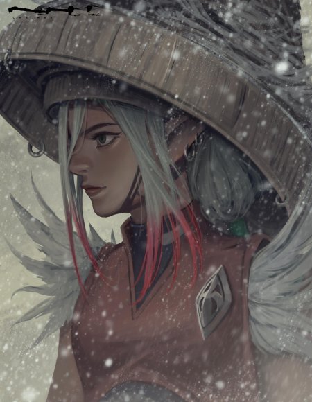 Женщина фэнтези арт