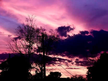 Пурпурный закат