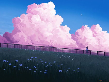 Розовое облако