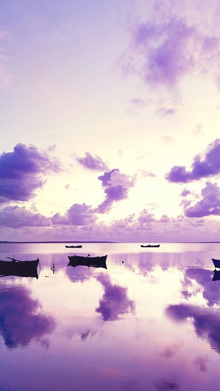 Сиреневый закат