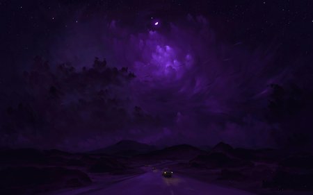 Фиолетовая ночь