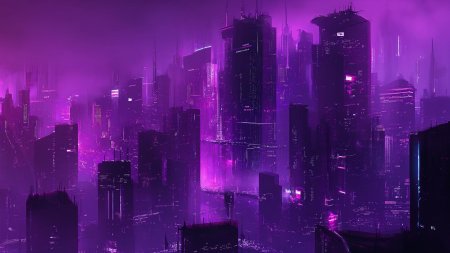 Cyberpunk city