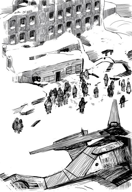 Блокада ленинграда рисунок