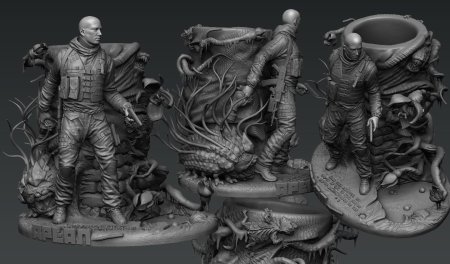 Цифровая скульптура zbrush