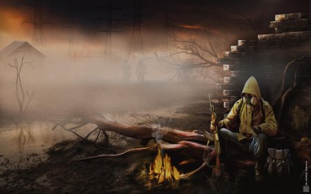 Сталкер привал арт