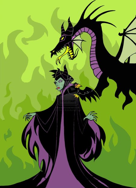 Чернобог дисней малефисента