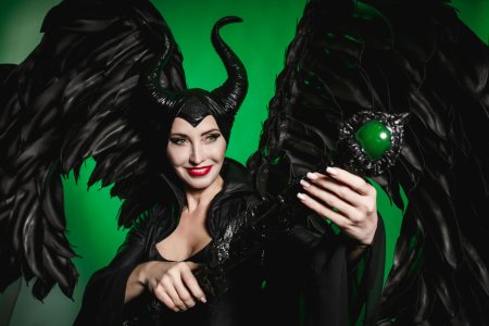 Фотосессия в стиле малефисента