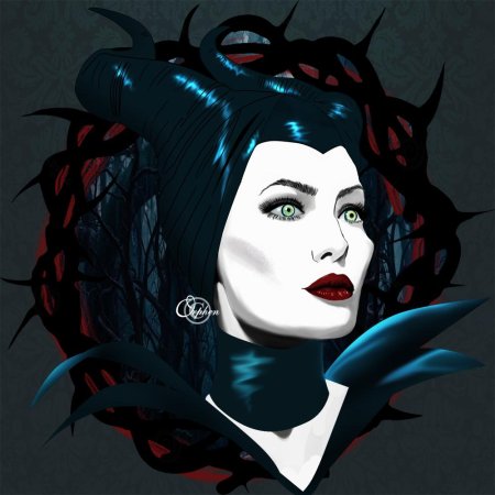 Малефисента колетт арт