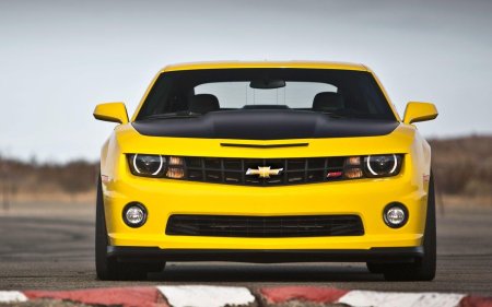 Chevrolet camaro yellow