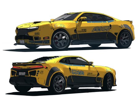 Chevrolet camaro cyberpunk