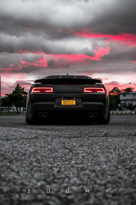 Chevrolet camaro черная