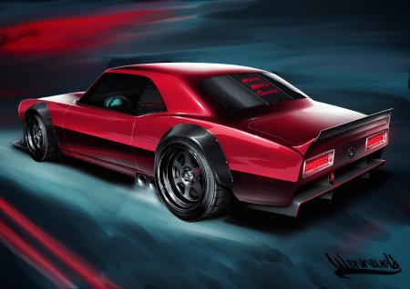 Chevrolet camaro арт