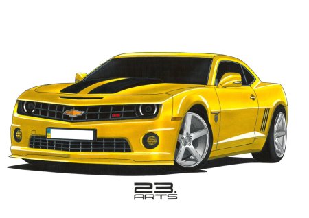 Chevrolet camaro zl1 бамблби