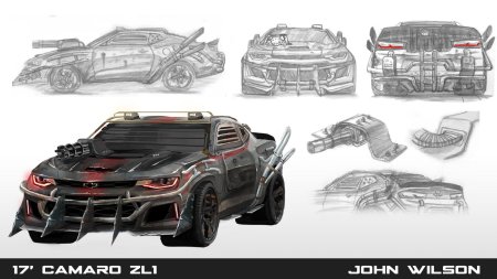 Death race cars шевроле камаро