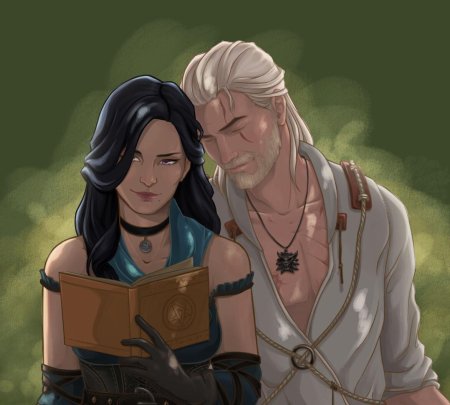 Геральт йеннифер и цири