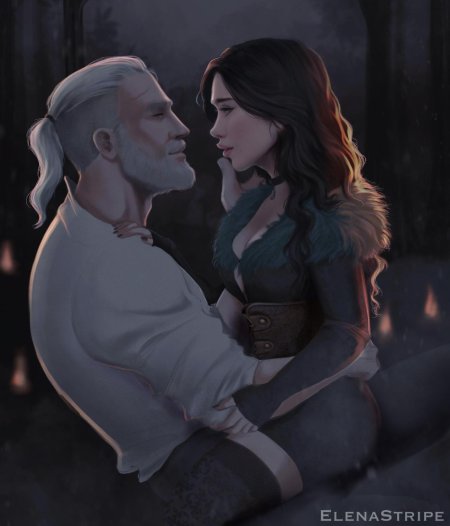 Ведьмак геральт цири и йеннифер