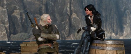 The witcher геральт и йеннифер