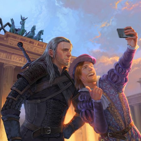 Лютик ведьмак арт