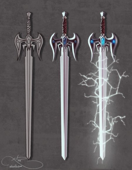 Двуручный меч днд