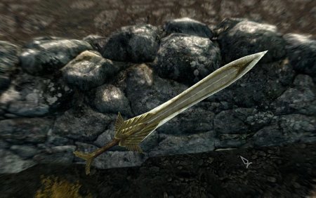 Skyrim эльфийский меч