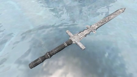 Скайрим сталгримовый двуручный меч