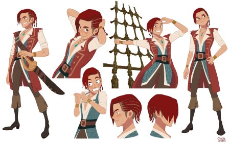 Стилизованные персонажи