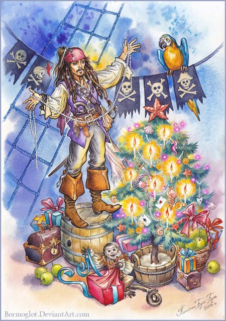 Пираты карибского моря капитан джек