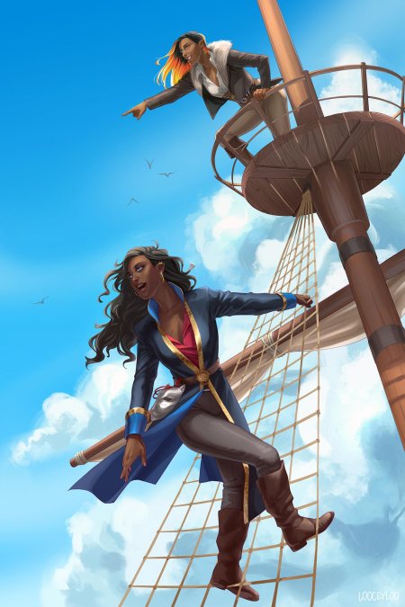 Девушка пират