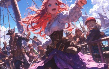 Девушка пират