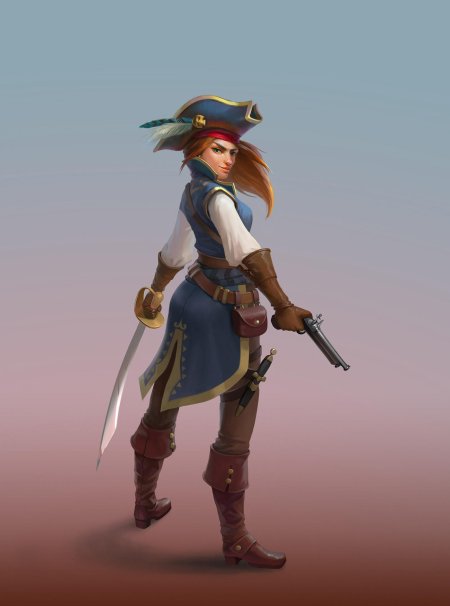 Капитан пиратов референс