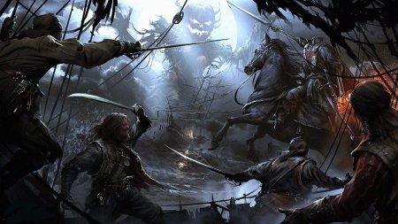 Сражение пиратов