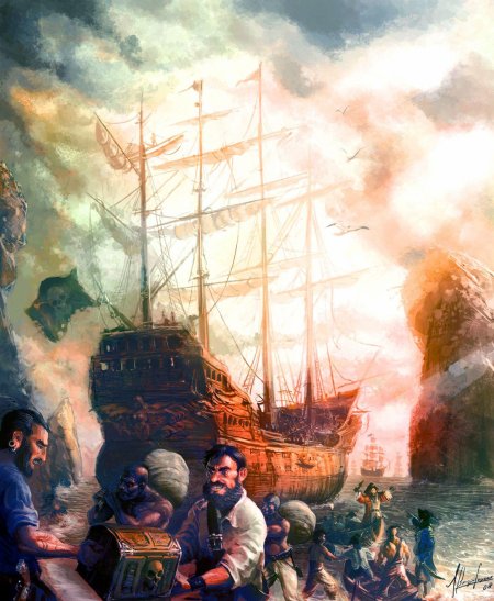 Золотой век пиратства в карибском море