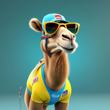 Верблюд смешной