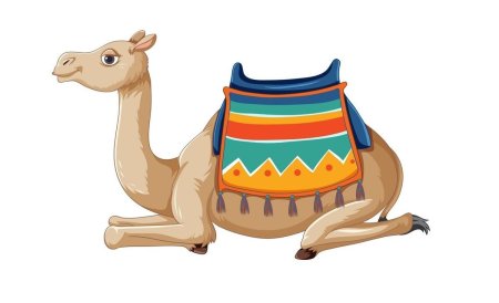 Мультяшный верблюд