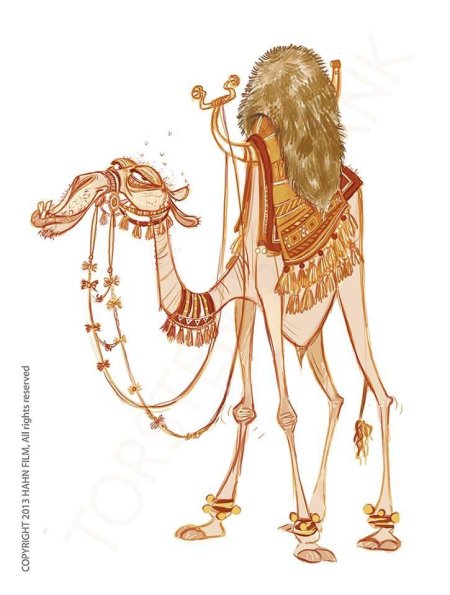 Верблюд в пустыне