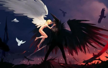 Аниме ангел энджел с демоном