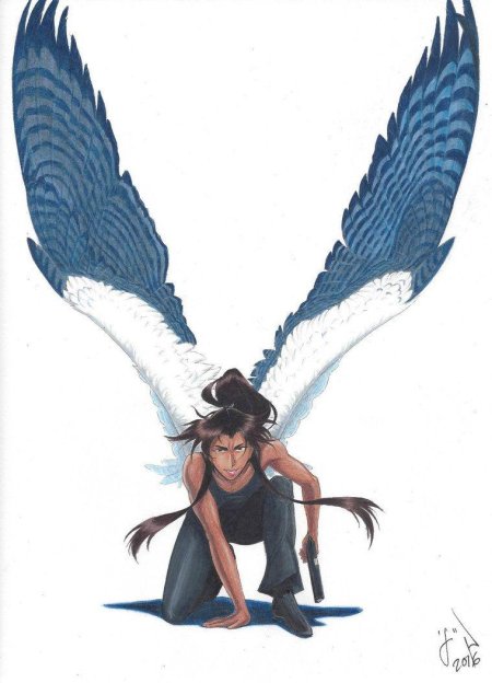 Позы крылья человека