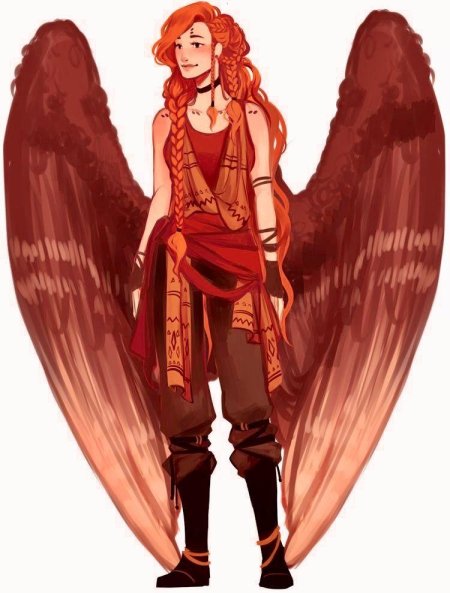 Идеи для персонажей с крыльями