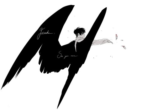 Аниме персонажи с крыльями