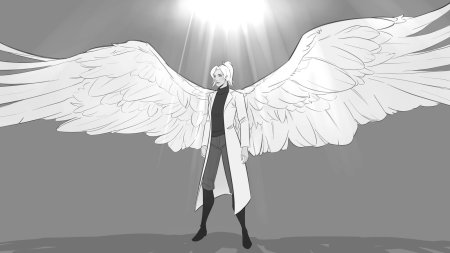 Крылья референс ангела ангела